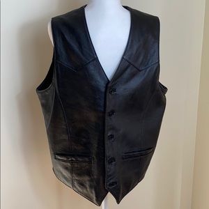 Cripple Creek leather vest
